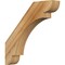 Ekena Millwork 4"W x 22"D x 22"H Olympic Rough Sawn Knee Brace, Western Red Cedar BRC04X22X22OLY00RWR - alternate 1
